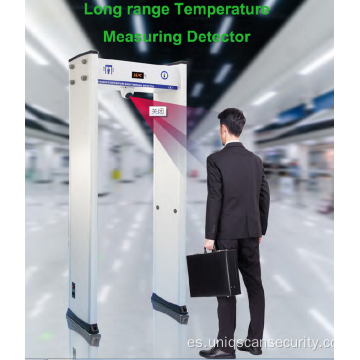 Puerta del detector de metales de alta sensibilidad de temperatura
